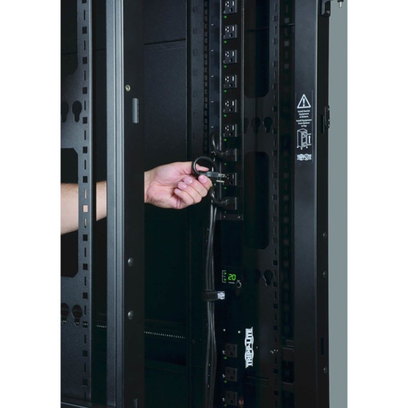 Tripp Lite SRX42UBDPEXP armario rack 42U Rack o bastidor independiente Negro - Imagen 5