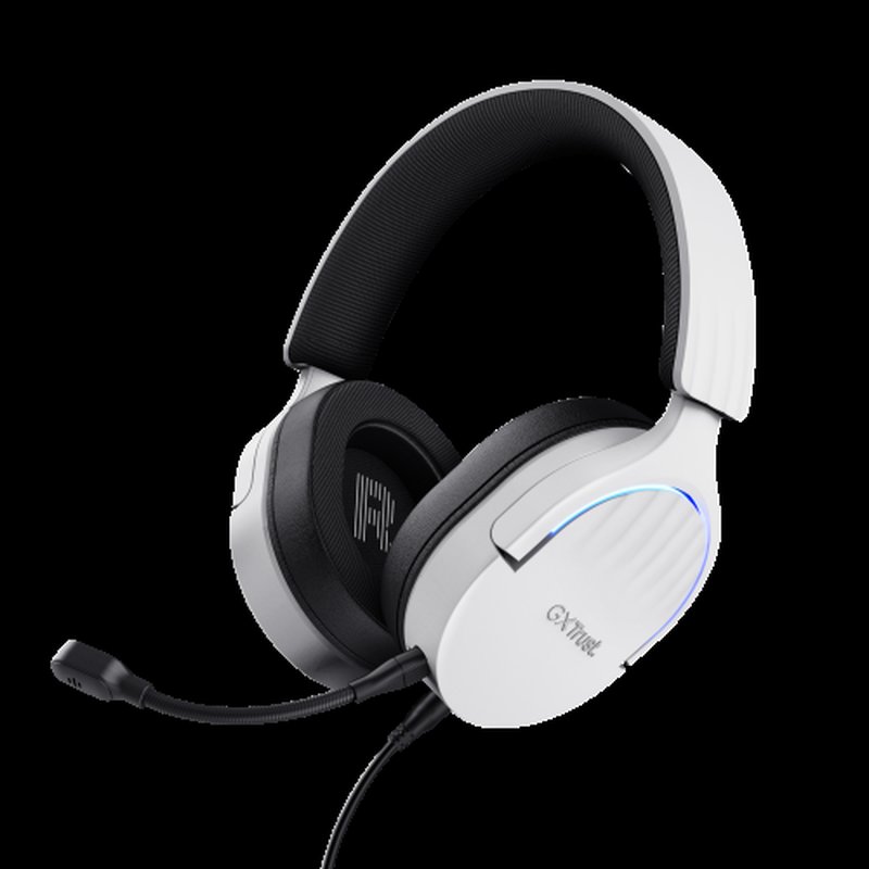 Trust GXT 490 FAYZO Auriculares Alámbrico Diadema Motocicleta USB tipo A Negro, Blanco - Imagen 2