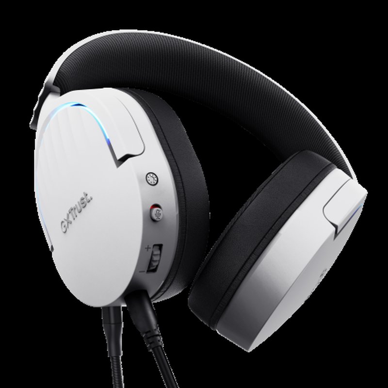 Trust GXT 490 FAYZO Auriculares Alámbrico Diadema Motocicleta USB tipo A Negro, Blanco - Imagen 4