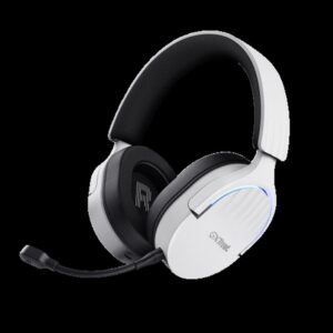 Alternative view of Trust GXT 491W FAYZO Auriculares Inalámbrico y alámbrico Diadema Juego USB Tipo C Bluetooth Negro, Blanco