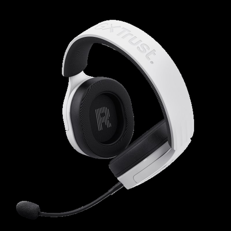 Trust GXT 491W FAYZO Auriculares Inalámbrico y alámbrico Diadema Juego USB Tipo C Bluetooth Negro, Blanco - Imagen 5