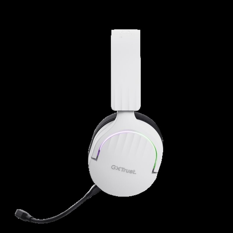 Trust GXT 491W FAYZO Auriculares Inalámbrico y alámbrico Diadema Juego USB Tipo C Bluetooth Negro, Blanco - Imagen 6