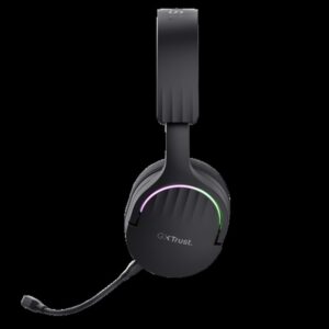Trust GXT 491 Fayzo Auriculares Inalámbrico y alámbrico Diadema Juego USB Tipo C Bluetooth Negro