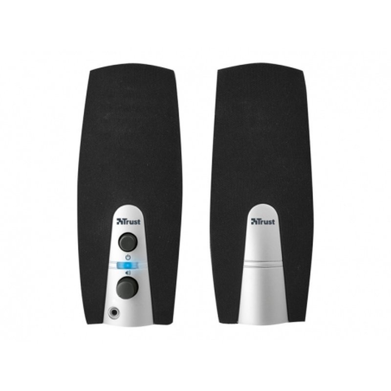 Trust MiLa 2.0 Speaker Set Negro, Plata Alámbrico 5 W Trust MiLa 2.0 Speaker Set Negro, Plata Alámbrico 5 W