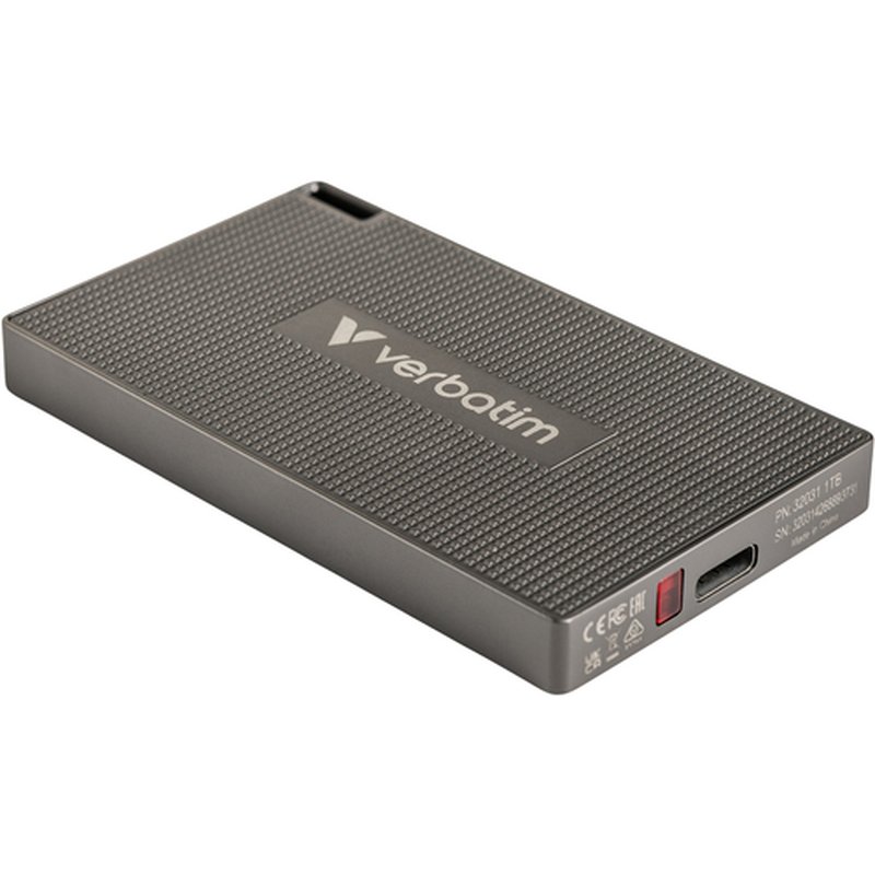 Verbatim 32030 unidad externa de estado sólido 512 GB USB Tipo C USB 3.2 Gen 2x2 Gris - Imagen 5