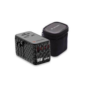 Verbatim CNT-02 Universal Negro Corriente alterna Carga rápida Interior