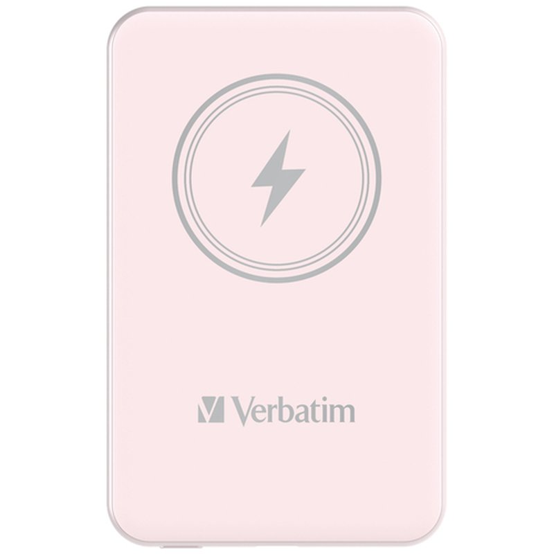 Verbatim Charge 'n' Go Polímero de litio 5000 mAh Cargador inalámbrico Rosa - Imagen 3
