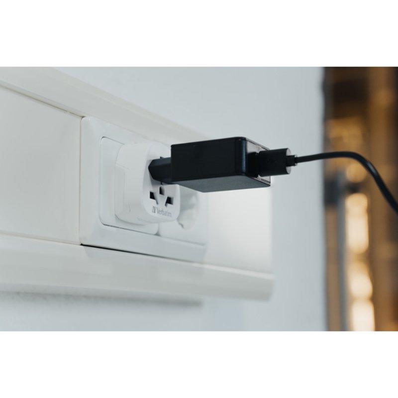 Verbatim WTEU-02 adaptador de enchufe eléctrico Tipo F Universal Blanco Verbatim WTEU-02 adaptador de enchufe eléctrico Tipo F Universal Blanco - Imagen 6