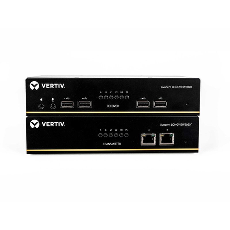 Vertiv Avocent LongView, DP dual, USB, audio, CATx 150M, UE - Imagen 3
