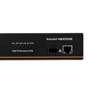 Alternative view of Vertiv Avocent Receptor SFP HMX RX, DVI-D individual, USB, audio, RU
