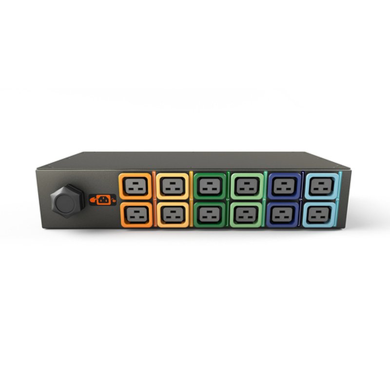 Vertiv Geist GI30030L unidad de distribución de energía (PDU) 12 salidas AC 2U Negro - Imagen 2