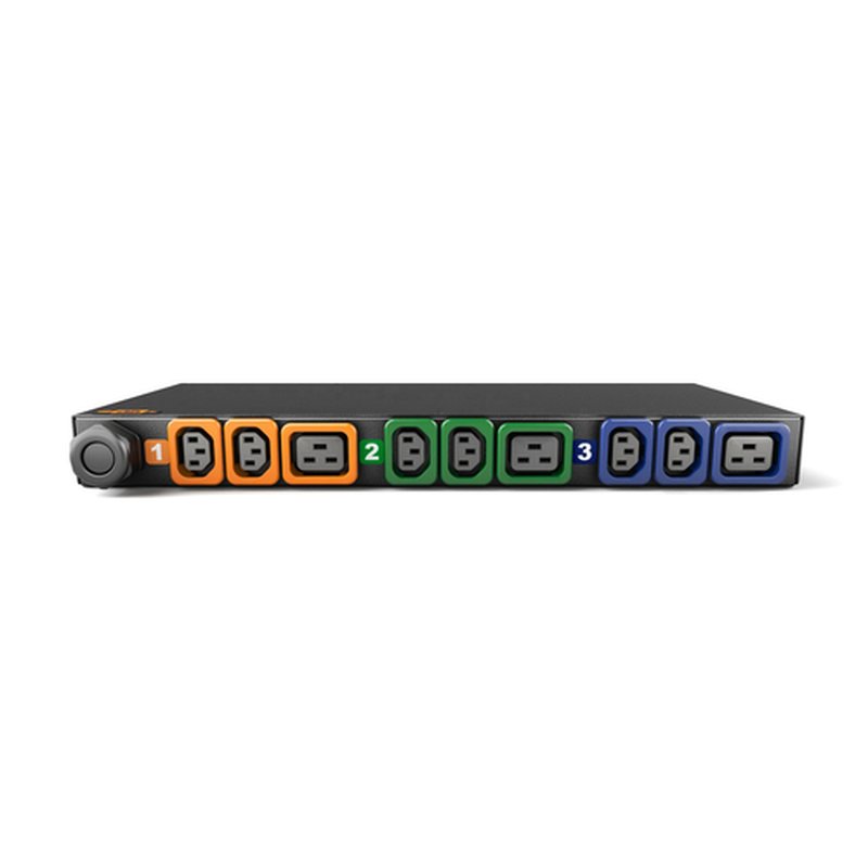 Vertiv Geist GI30108L unidad de distribución de energía (PDU) 9 salidas AC 1U Negro - Imagen 2