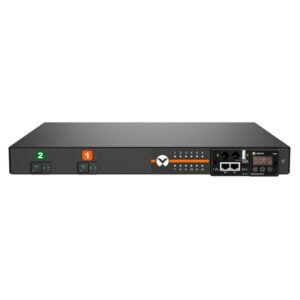 Alternative view of Vertiv Geist GR30202 unidad de distribución de energía (PDU) 12 salidas AC Negro, Verde, Naranja