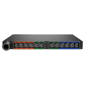 Alternative view of Vertiv Geist MGS3E1R5-12CF13-2PS56B2H10-S unidad de distribución de energía (PDU) 12 salidas AC 0U Negro