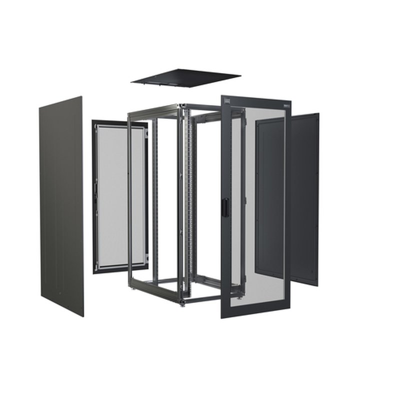 Vertiv Knürr 011570111026 armario rack 42U Rack o bastidor independiente Gris - Imagen 2