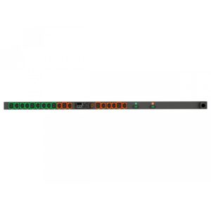 Vertiv MGR3EGC1-18PB63-3PS6B2A10-S unidad de distribución de energía (PDU) 18 salidas AC Negro