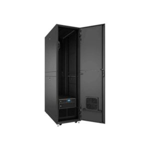 Vertiv Microcentro de datos integrado VRC-S con refrigeración Split de baja temperatura ambiental de 3,5 kW, SAI de 6 kVA, PDU para rack gestionada y monitorización