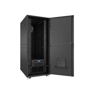Vertiv Microcentro de datos integrado VRC-S con refrigeración Split de baja temperatura ambiental de 3,5 kW, SAI de 6 kVA, PDU para rack gestionada y monitorización