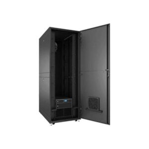 Vertiv Microcentro de datos integrado VRC-S con refrigeración Split de baja temperatura ambiental de 3,5 kW, SAI de 6 kVA, PDU para rack gestionada y monitorización
