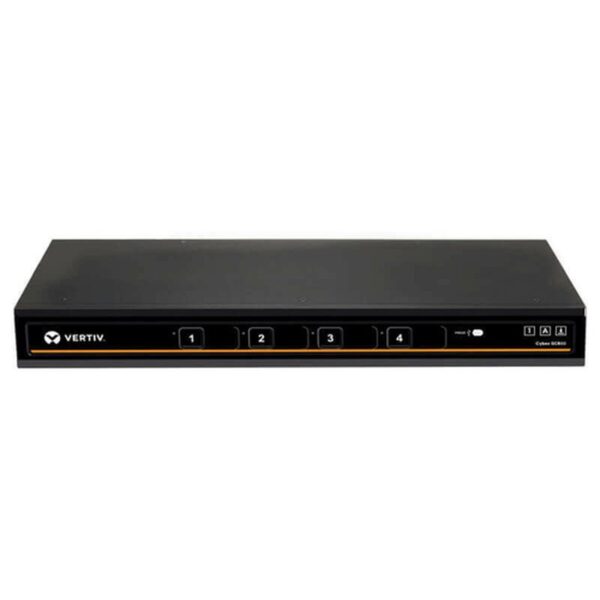 Vertiv SC840DPH-400 interruptor KVM Negro