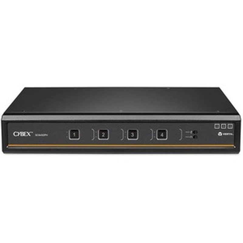 Vertiv SC945DPH interruptor KVM Montaje en rack Negro
