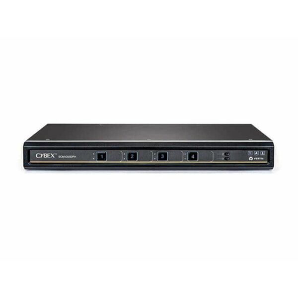 Vertiv SCMV245DPH-400 interruptor KVM Negro