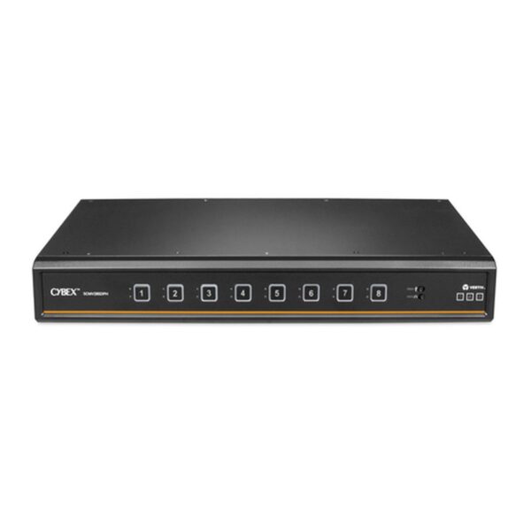 Vertiv SCMV285DPH-400 interruptor KVM Negro