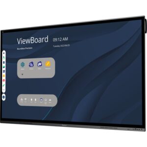 Viewsonic IFP8662 pantalla de señalización Panel plano interactivo 2,18 m (86") LED Wifi 350 cd / m² 4K Ultra HD Negro Pantalla táctil Procesador incorporado Android 8.0