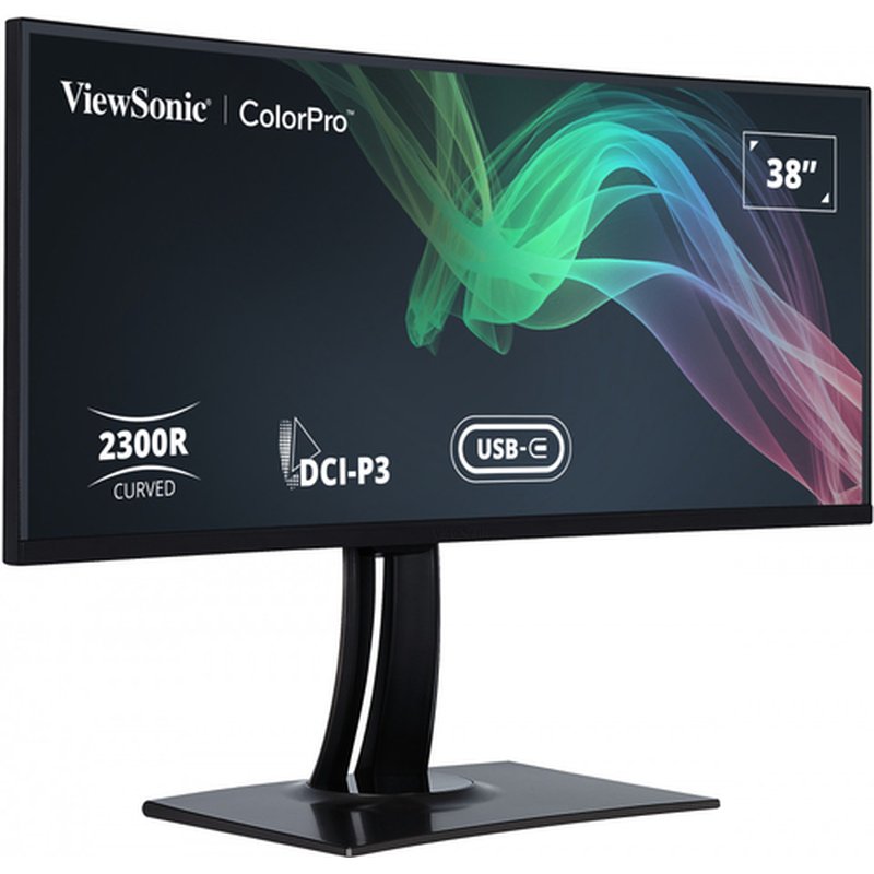 Viewsonic VP3881A pantalla para PC 96,5 cm (38") 3840 x 1600 Pixeles Quad HD+ LED Negro - Imagen 7