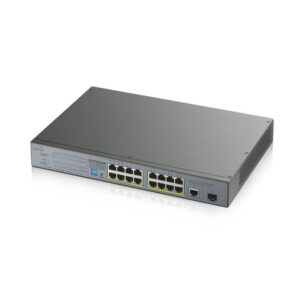 Zyxel GS1300-18HP-EU0101F switch No administrado Gigabit Ethernet (10/100/1000) Energía sobre Ethernet (PoE) Gris