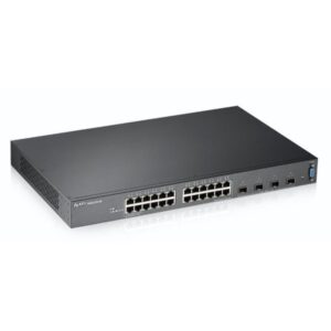 Alternative view of Zyxel XGS2210-28 Gestionado L2 Gigabit Ethernet (10/100/1000) 1U Negro