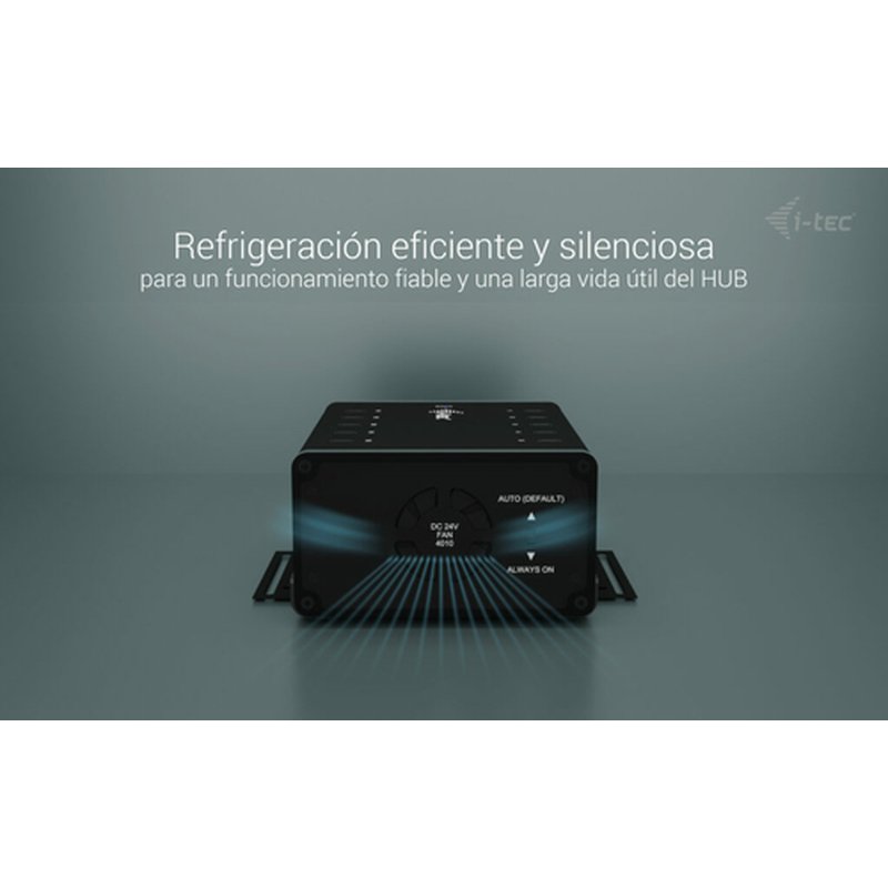 i-tec USB-C/USB-A Metal Charging + data HUB, 15W per port, 10x USB-C - Imagen 8
