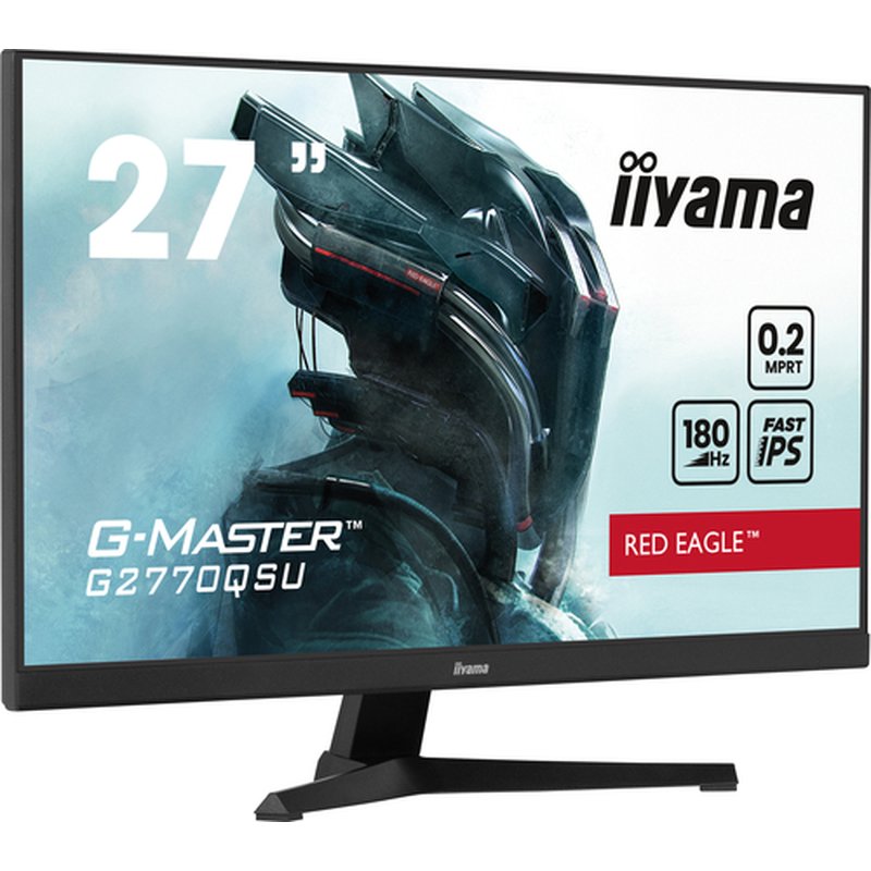 iiyama G-MASTER G2770QSU-B6 pantalla para PC 68,6 cm (27") 2560 x 1440 Pixeles Wide Quad HD LED Negro - Imagen 2