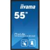 iiyama TF5539AS-B1AG pantalla de señalización Pantalla plana para señalización digital 138,7 cm (54.6") LED 500 cd / m² 4K Ultra HD Negro Pantalla táctil Procesador incorporado Android 24/7