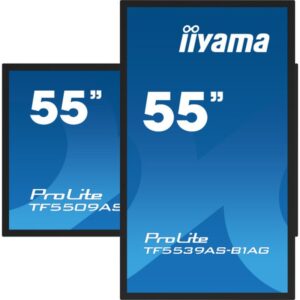 iiyama TF5539AS-B1AG pantalla de señalización Pantalla plana para señalización digital 138,7 cm (54.6") LED 500 cd / m² 4K Ultra HD Negro Pantalla táctil Procesador incorporado Android 24/7 iiyama TF5539AS-B1AG pantalla de señalización Pantalla plana para señalización digital 138,7 cm (54.6") LED 500 cd / m² 4K Ultra HD Negro Pantalla táctil Procesador incorporado Android 24/7