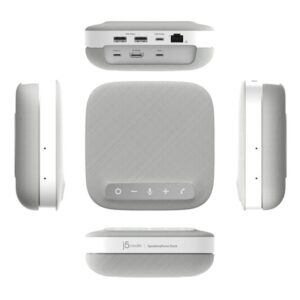 j5create Base de acoplamiento con altavoz USB-C de 4K j5create Base de acoplamiento con altavoz USB-C de 4K