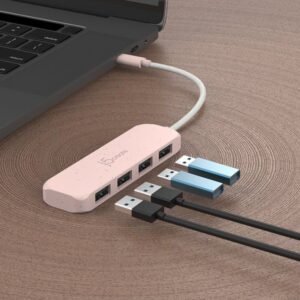 j5create Concentrador USB-C a 4 puertos de tipo A de 2ª generación ecológico j5create Concentrador USB-C a 4 puertos de tipo A de 2ª generación ecológico