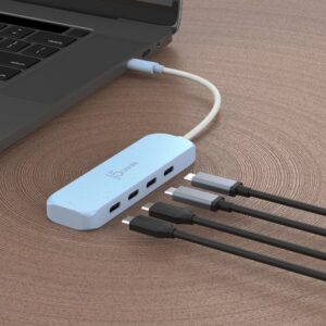 j5create Concentrador USB-C a 4 puertos de tipo C de 2ª generación ecológico j5create Concentrador USB-C a 4 puertos de tipo C de 2ª generación ecológico