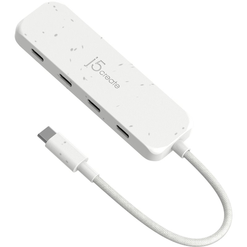 j5create Concentrador USB-C a 4 puertos de tipo C de 2ª generación ecológico j5create Concentrador USB-C a 4 puertos de tipo C de 2ª generación ecológico - Imagen 3