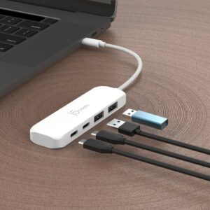 j5create Concentrador USB-C a 4 puertos de tipo C y de tipo A de 2ª generación ecológico j5create Concentrador USB-C a 4 puertos de tipo C y de tipo A de 2ª generación ecológico