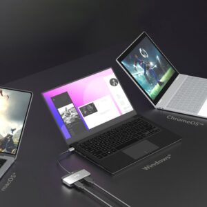 j5create JCA465-N USB-C® de 8K a adaptador de pantalla HDMI™ doble