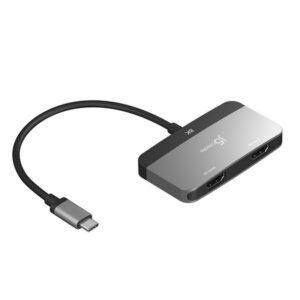 Alternative view of j5create JCA465-N USB-C® de 8K a adaptador de pantalla HDMI™ doble