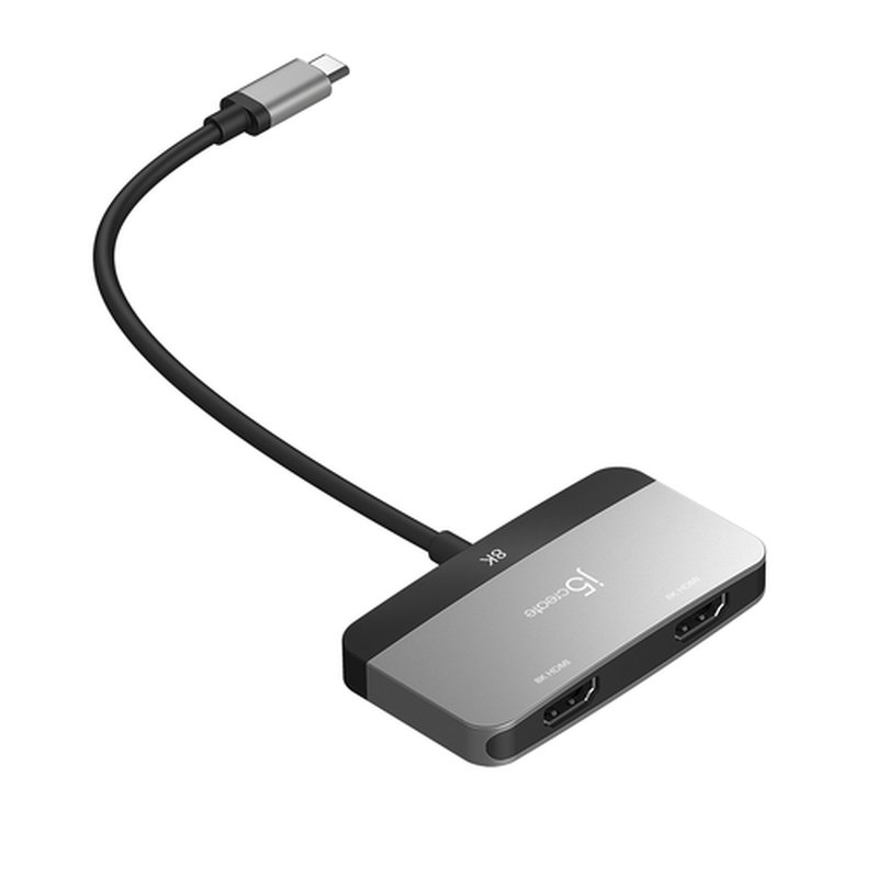 j5create JCA465-N USB-C® de 8K a adaptador de pantalla HDMI™ doble - Imagen 4