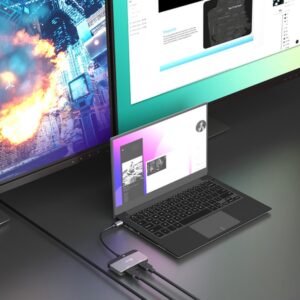 j5create JCA465-N USB-C® de 8K a adaptador de pantalla HDMI™ doble