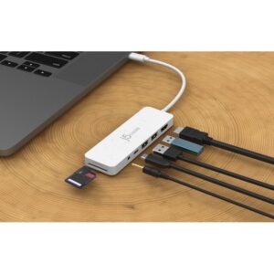 j5create JCD373EW-N Concentrador de múltiples puertos USB-C® ecológico con suministro de energía j5create JCD373EW-N Concentrador de múltiples puertos USB-C® ecológico con suministro de energía
