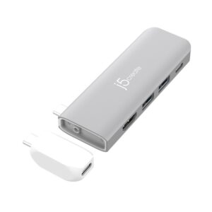 Alternative view of j5create JCD394-N Concentrador de gran calidad USB-C® de 6K