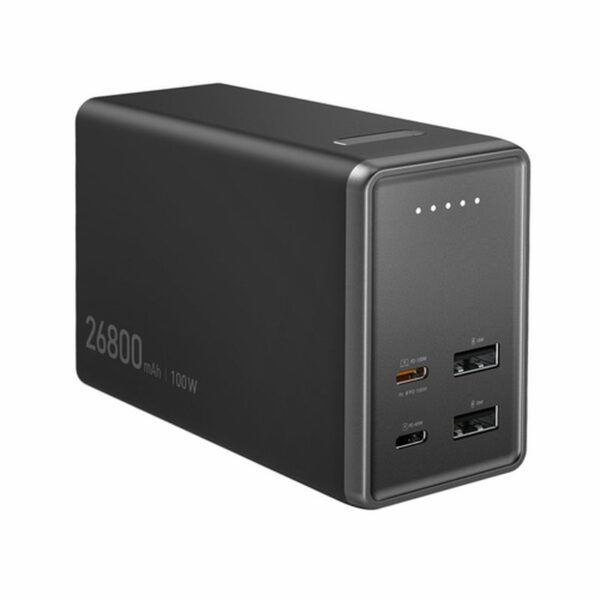 j5create JPB264100-N batería externa 26800 mAh Negro