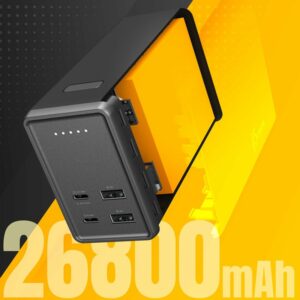 j5create JPB264100-N batería externa 26800 mAh Negro
