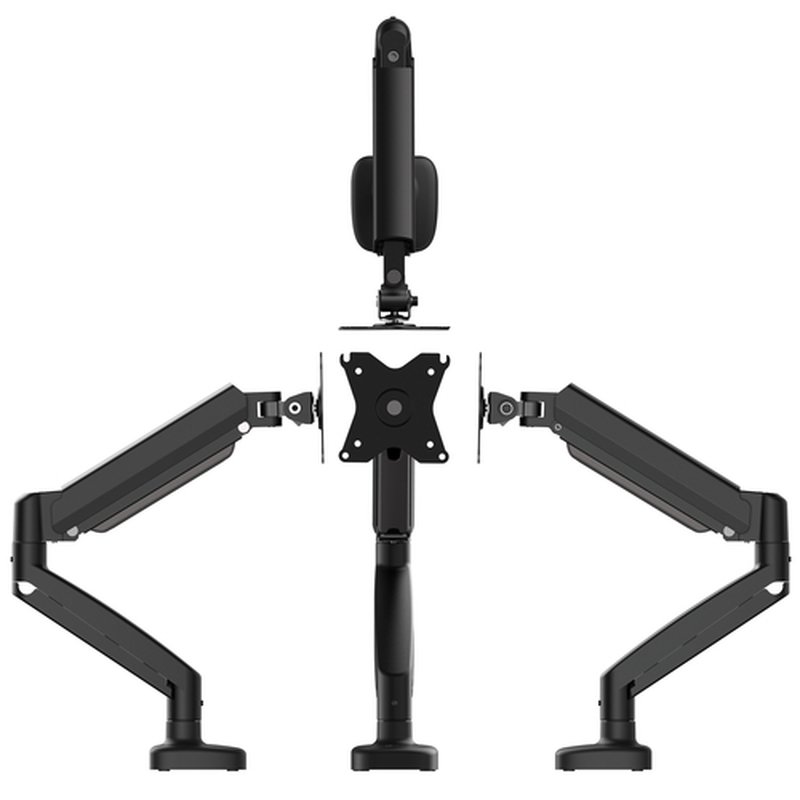 j5create JTSA101-N soporte para monitor 81,3 cm (32") Negro Escritorio - Imagen 4