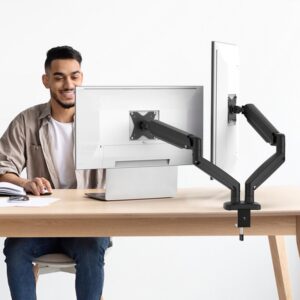 j5create JTSA102-N soporte para monitor 81,3 cm (32") Negro Escritorio